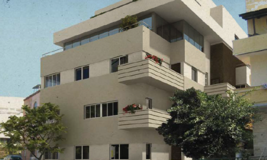 Bauhaus Living in the Heart of Tel Aviv | New Apartment for Sale in a Restored Historic Bauhaus in Lev Hair