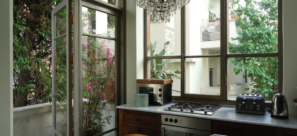 Eclectic 3BR Apartment in the Heart of Tel Aviv for Rent