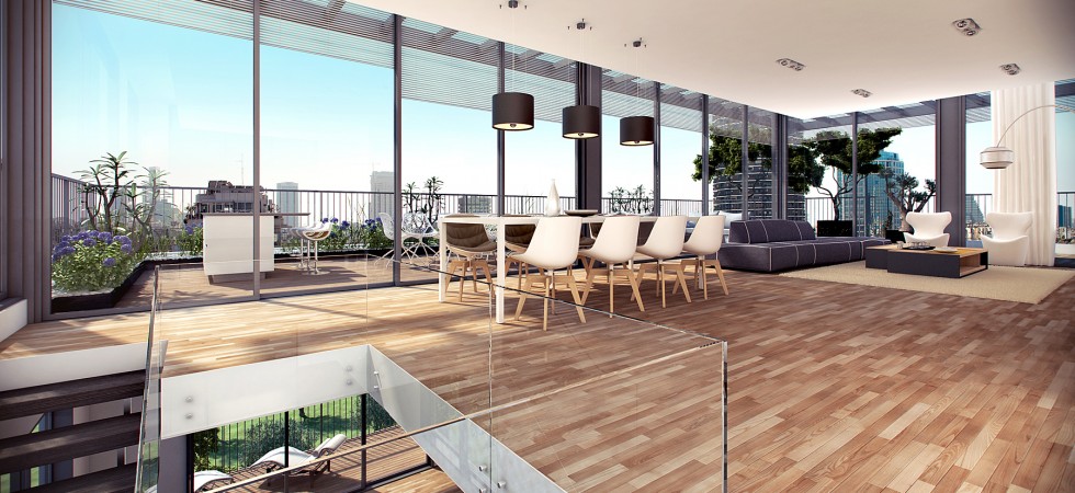 New Luxury 4BR Penthouse in Tel Aviv’s City Center