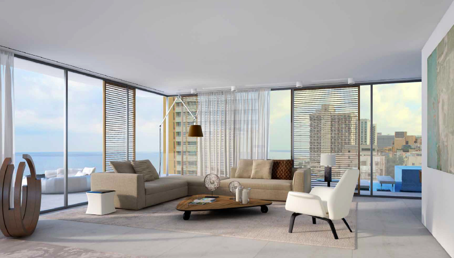 Remarkable Beachfront Apartment in Central Tel Aviv