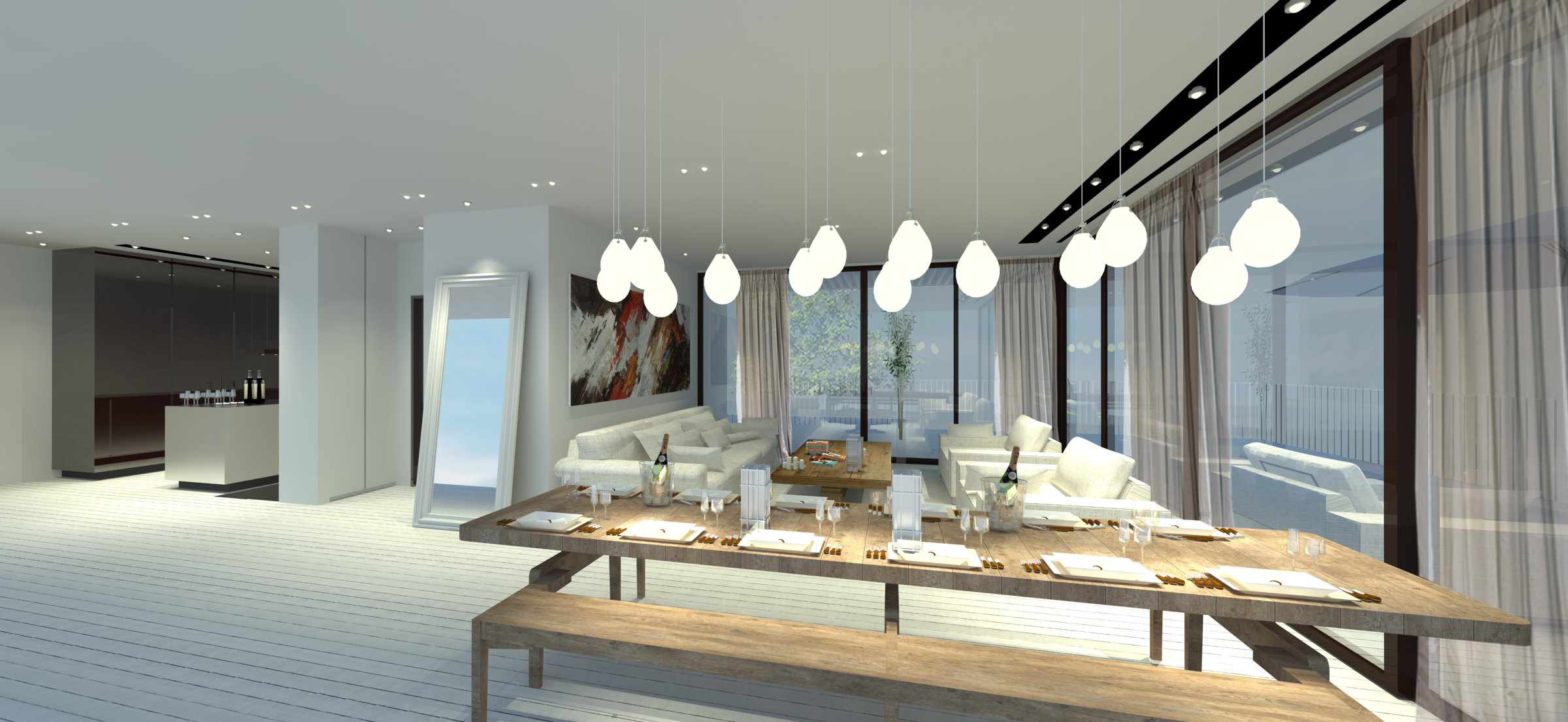 New 4BR Penthouse in the Heart of Tel Aviv with Rooftop Terrace