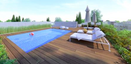 Bauhaus Penthouse with Rooftop Terrace for Sale Next to Gordon Beach