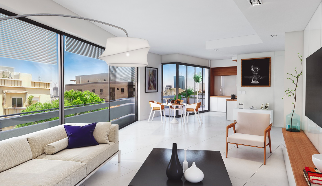 2 Bedroom Bauhaus Apartment for Sale in the Heart of Tel Aviv